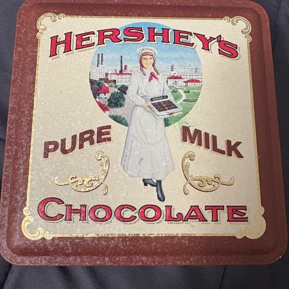 Hersey Other - Vintage (1992) Herseys Pure Milk Choc Bin